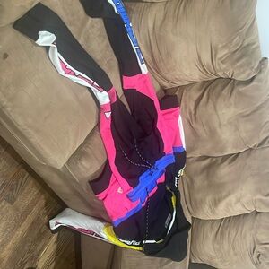 Black pyramid jogging suit